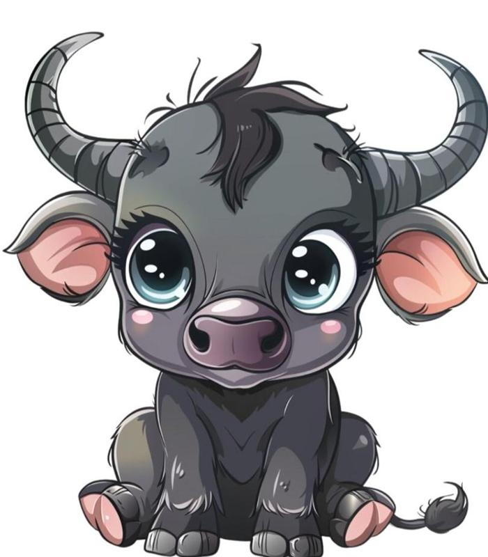 1725+ Avatar Trâu, Hình Con Trâu Đẹp, Cute Chibi 3D Làm Ảnh Đại Diện
