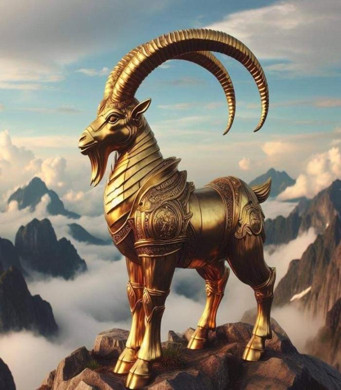 +101 Hình Ảnh Con Dê Vàng May Mắn, Dê Vàng 3D Thần Tài Phong Thủy
