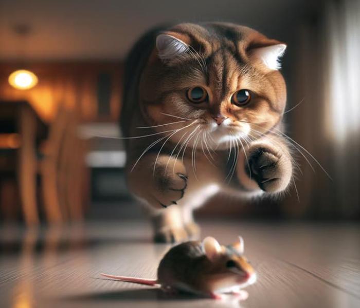 +333 Hình Ảnh Mèo Bắt Chuột, Mèo Đuổi Chuột Dễ Thương Đáng Yêu Xỉu