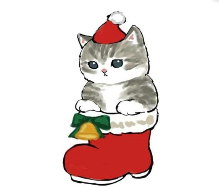 BST +201 Ảnh Mèo Giáng Sinh Cute Meme – Avatar, Hình Nền Miễn Phí