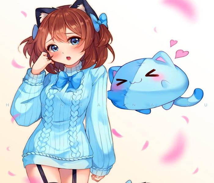 +833 Hình Simmy Chibi Cute – Mèo Simmy Ngầu, Đáng Yêu Nhất Mạng XH