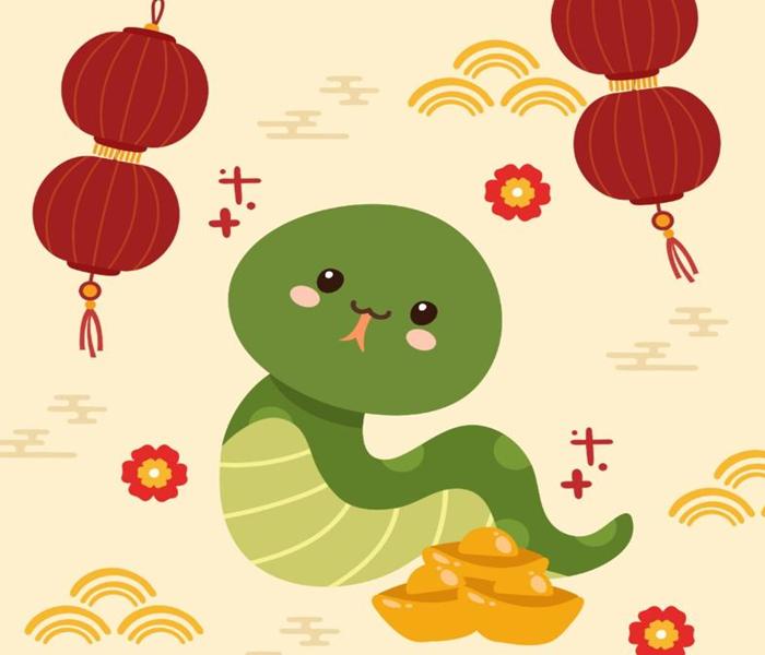 Hình ảnh rắn cute chibi đáng yêu