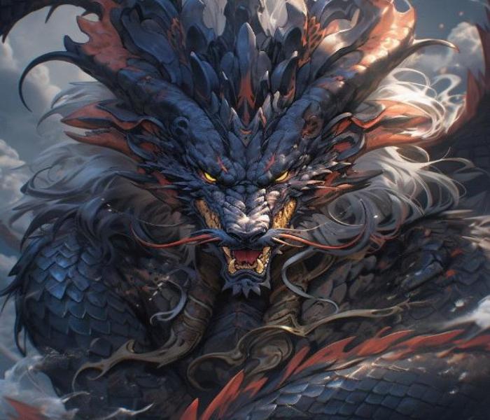 Bộ ảnh rồng anime ngầu