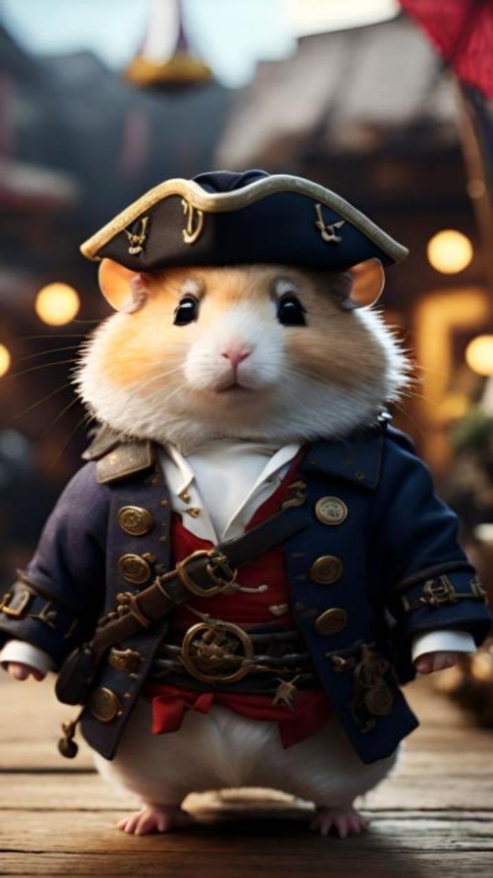 Hình Nền Chuột Hamster Dễ Thương, Cute 3D Ngầu – Điện Thoại, Máy Tính