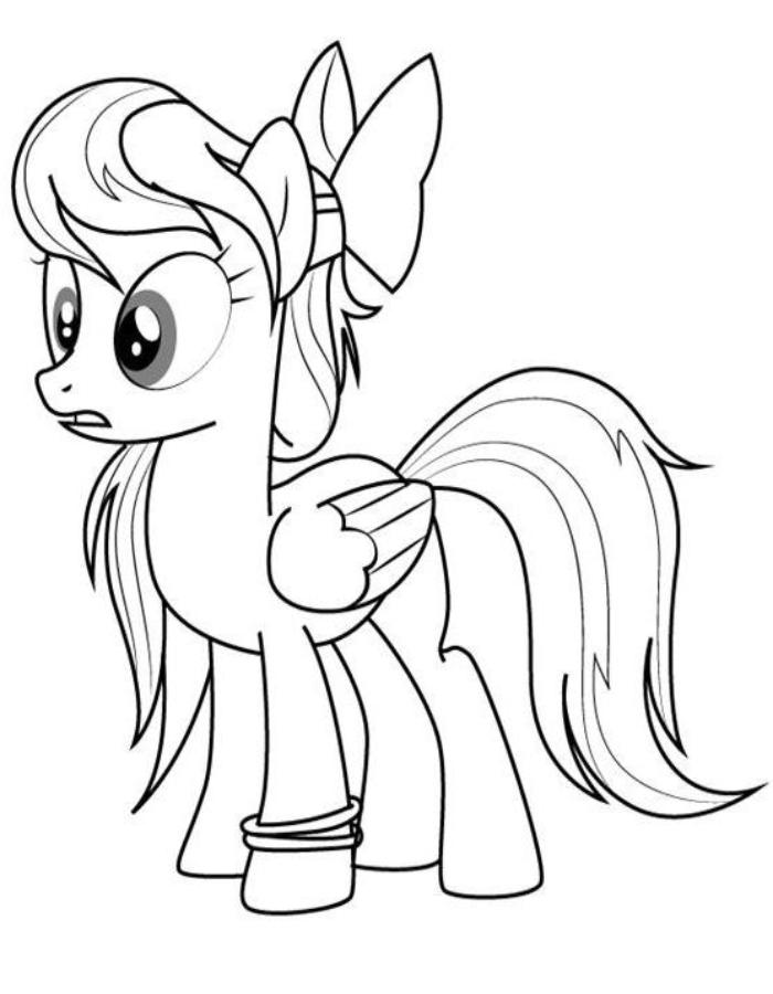 Chọn Lọc +87 Hình Ngựa Pony Tô Màu Đáng Yêu Dễ Thương Cho Bé Yêu