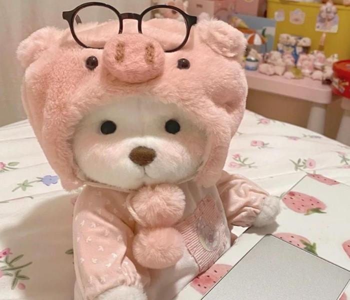 Khám Phá +91030 Hình Ảnh Gấu Hồng – Gấu Dâu Lotso, Gấu Loopy Cute Xỉu